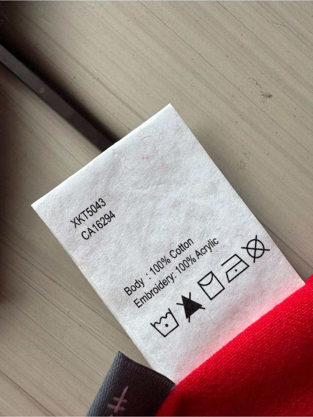 Hallmark bright red